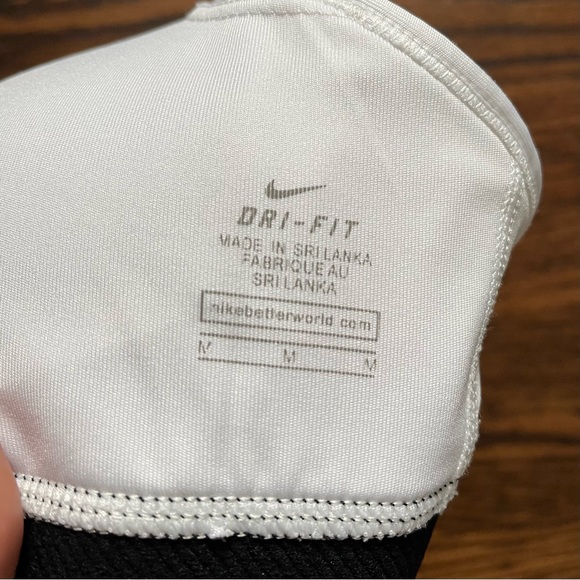Nike White Dri-Fit Sport Training Bra - Picture 3 of 4